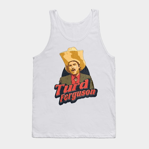 Turd Ferguson // Retro Style Design Tank Top by Mandegraph